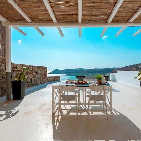 Elia House With Amazing View On The Beach Mykonos Villa Mykonos Town Luaran gambar