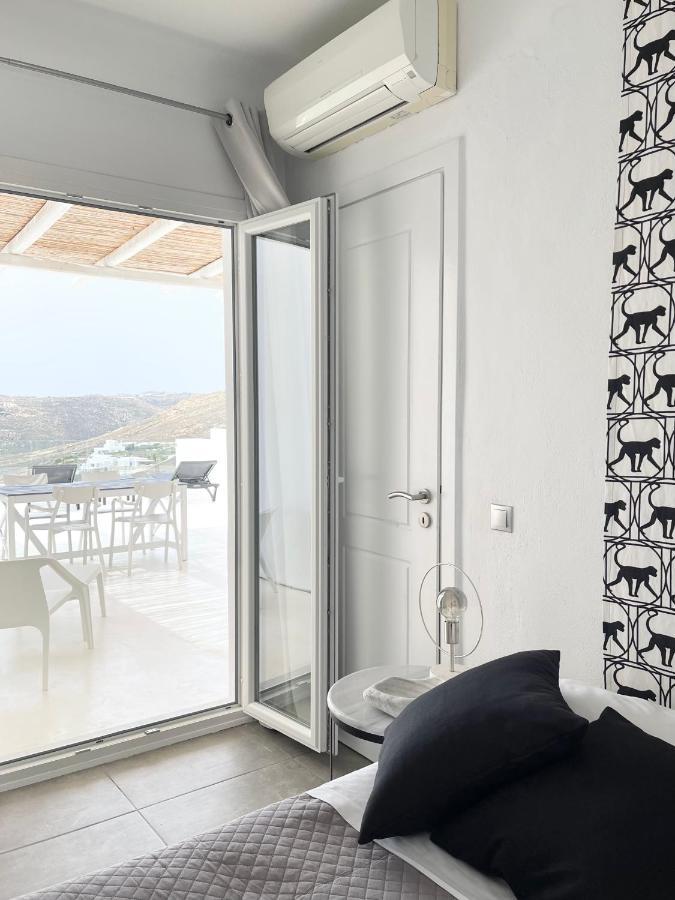 Elia House With Amazing View On The Beach Mykonos Villa Mykonos Town Luaran gambar